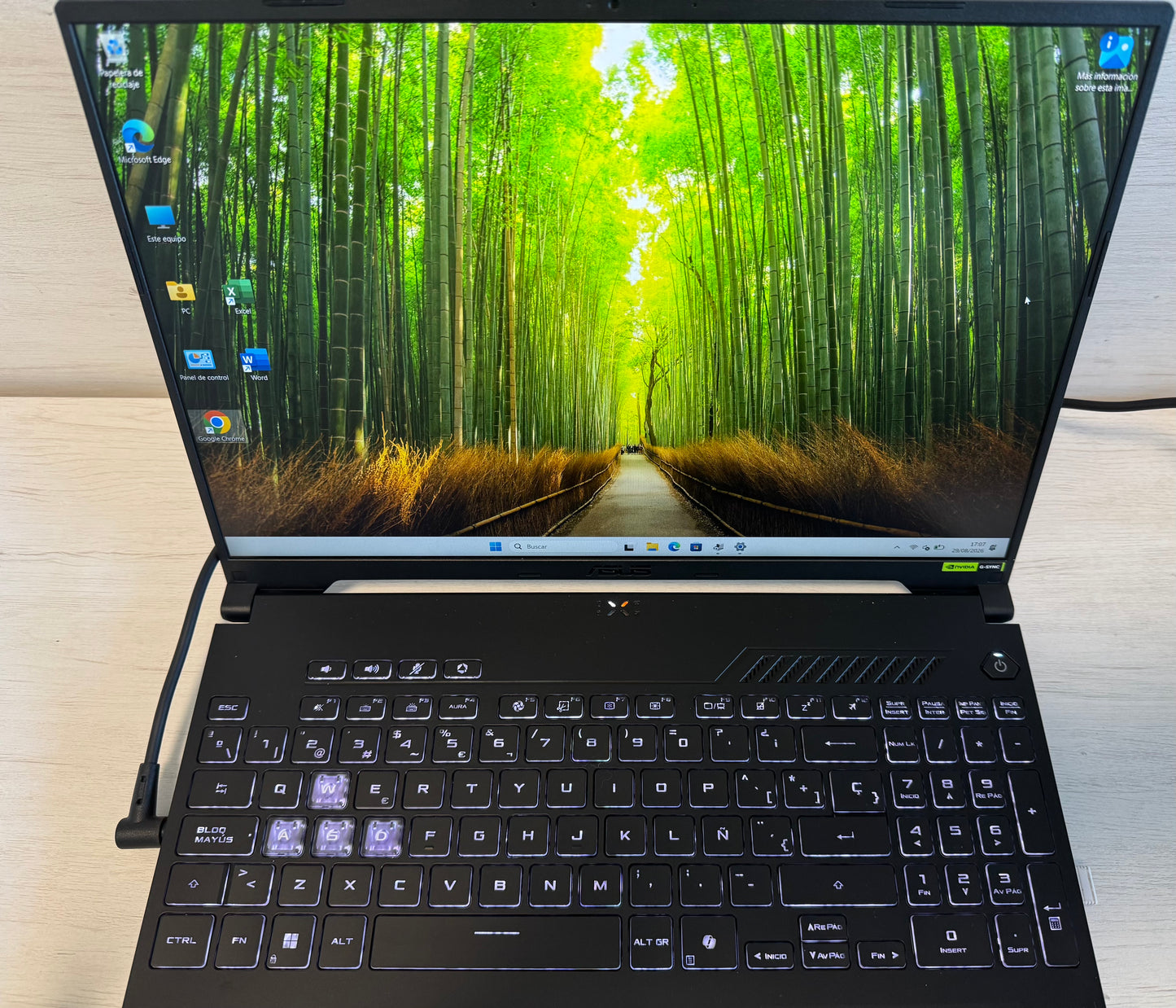 ASUS TUF GAMING I7 13gen 16GB 4050