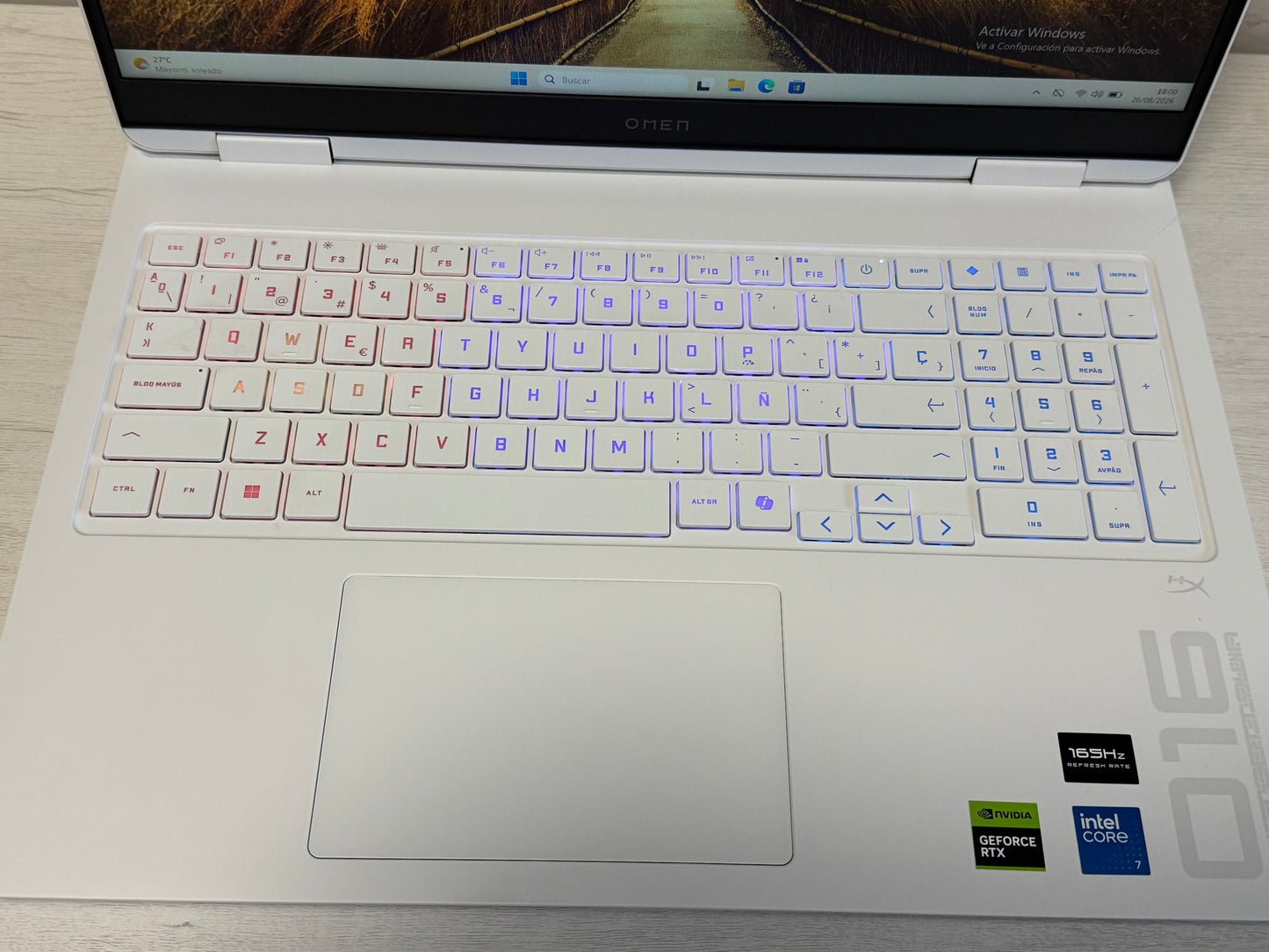 HP OMEN BLANCO CORE 7 32GB 5070