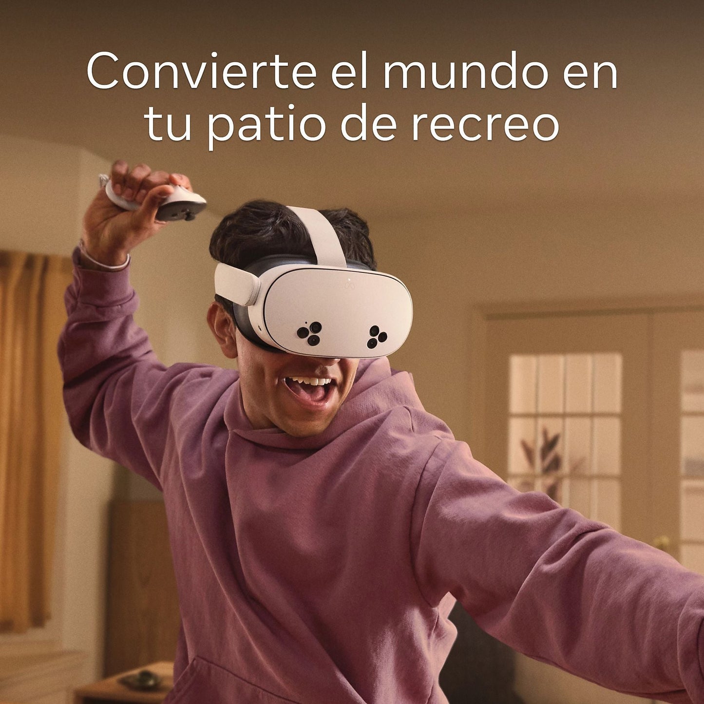 Gafas de realidad virtual - Meta Quest 3s, 128 GB, 8GB RAM