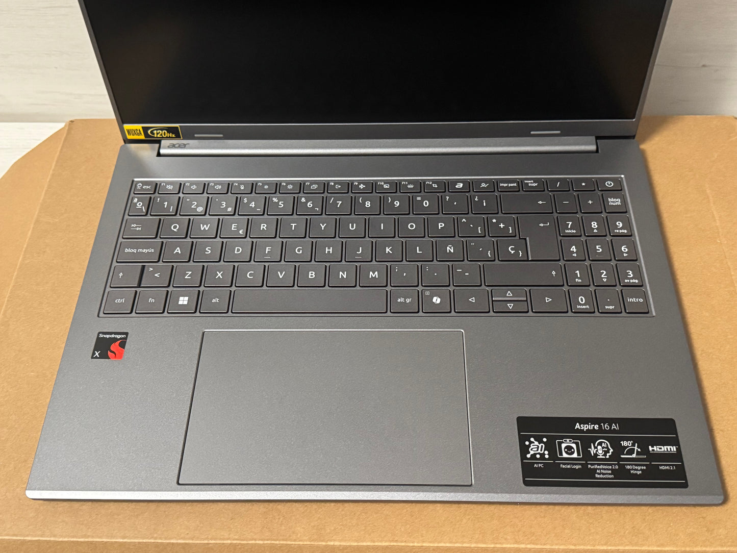 PORTÁTIL ACER ASPIRE 16 AI 32GB 1TB NUEVO