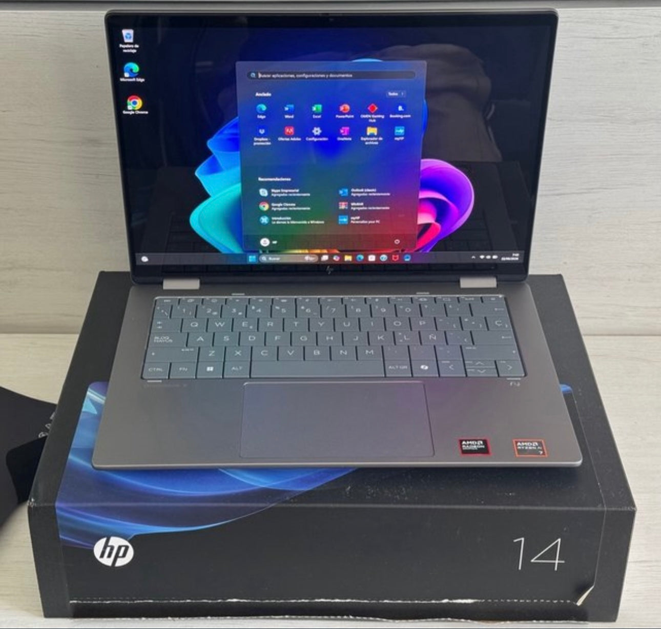 PORTATIL HP OMNIBOOK X 14 RYZEN 7 AI 32GB 1TB