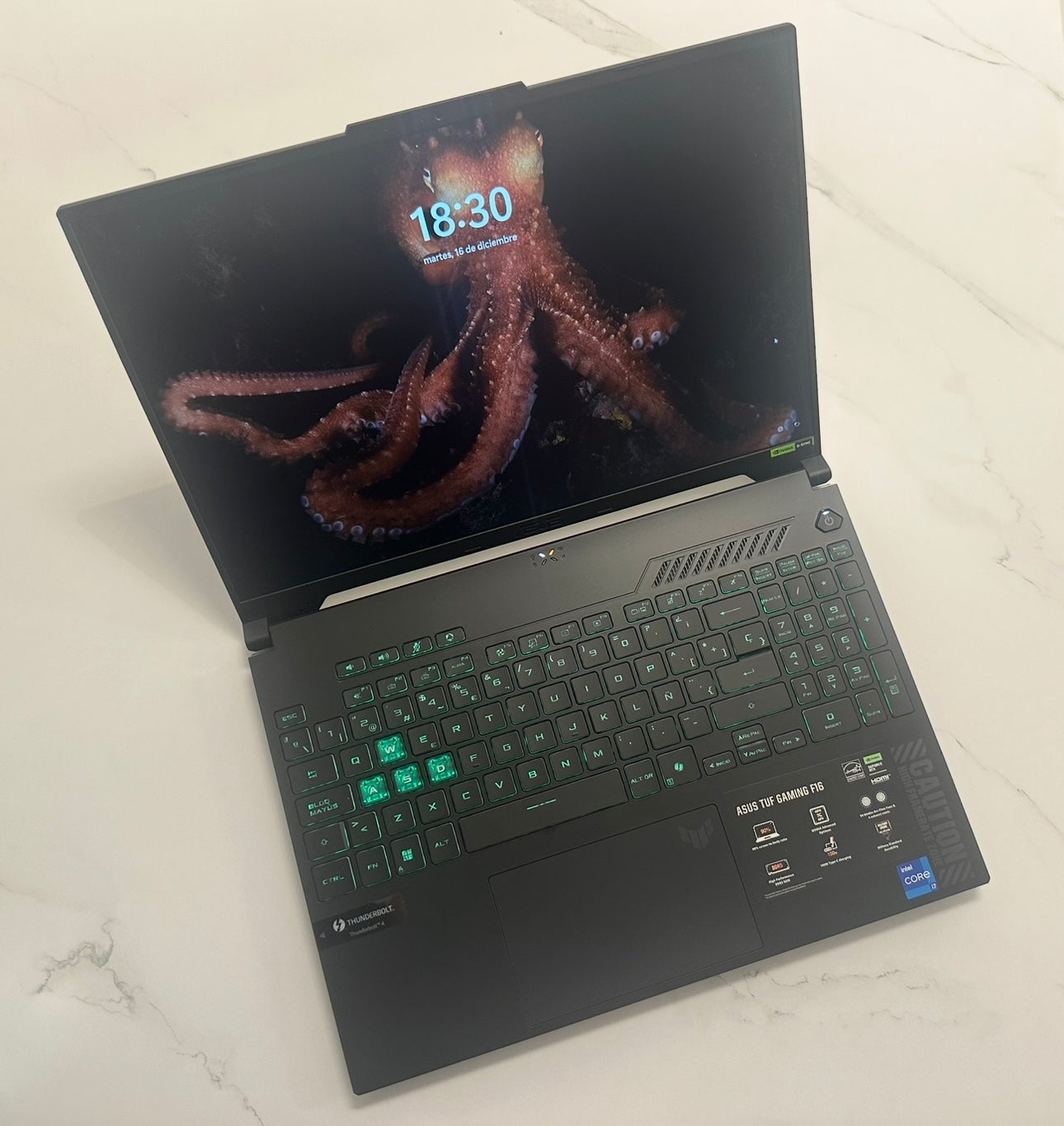 PORTATIL ASUS TUF GAMING I7 13Gen 16GB RTX4050