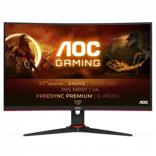 MONITOR AOC 240HZ FULL HD 27" NUEVO GAMING